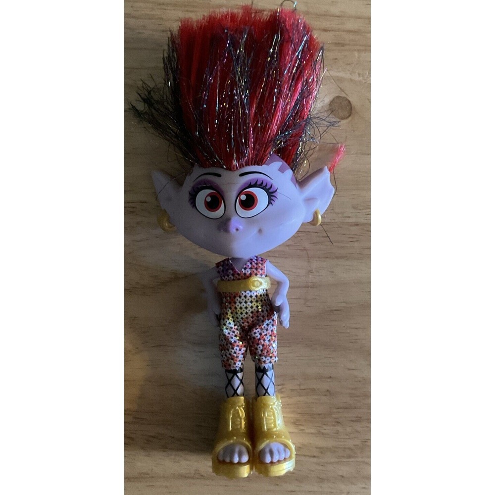 Troll World Tour Movie Stylin Barb Fashion Doll, Dreamworks, 7 in